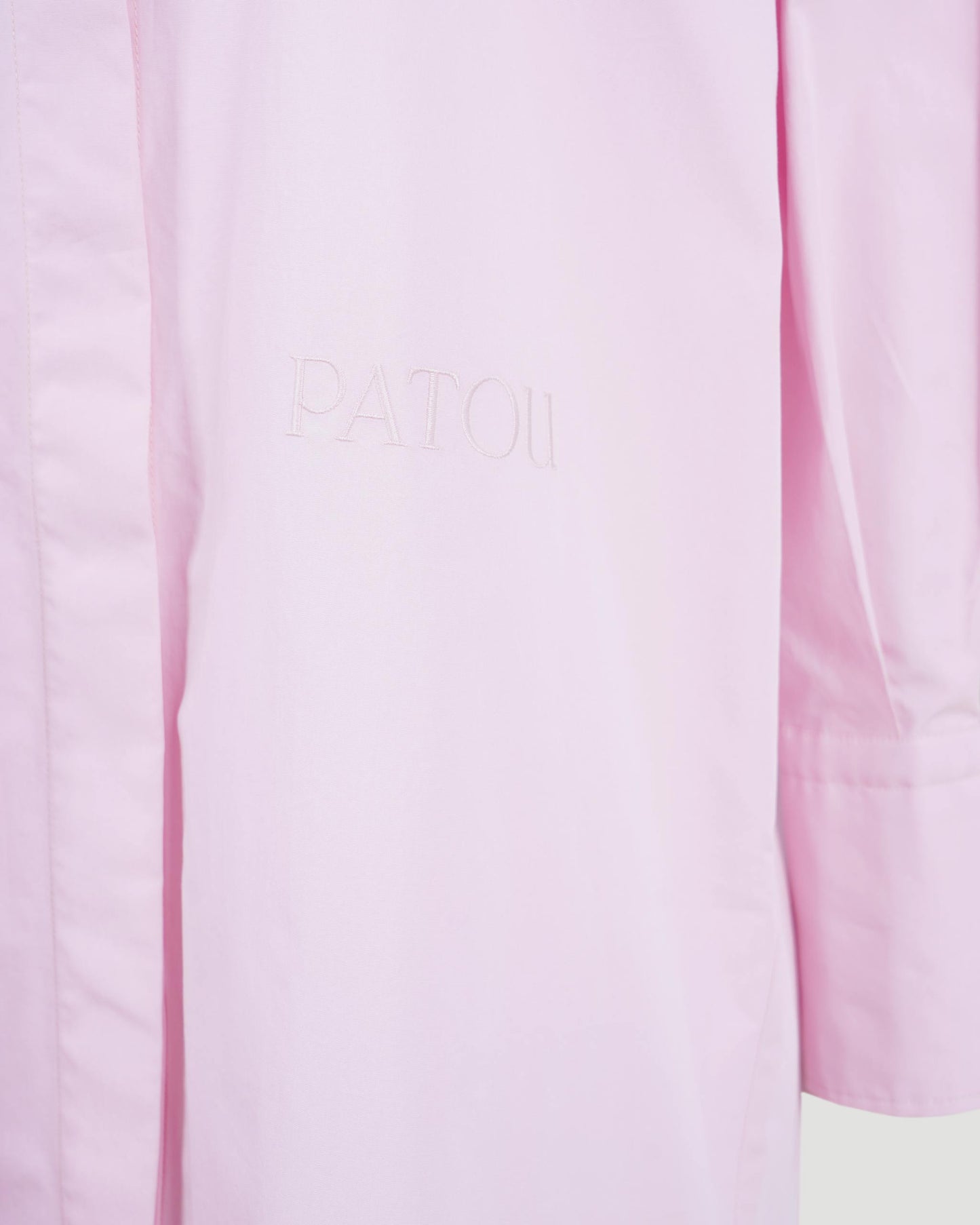 MINI SHIRT DRESS IN PINK