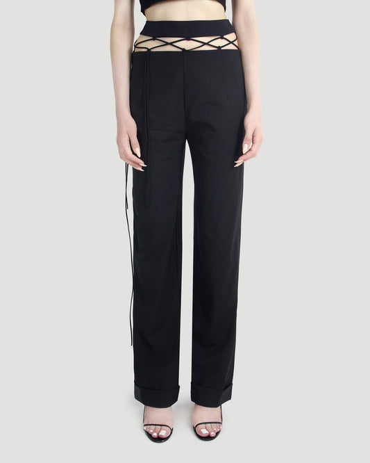 TROUSERS IN BLACK