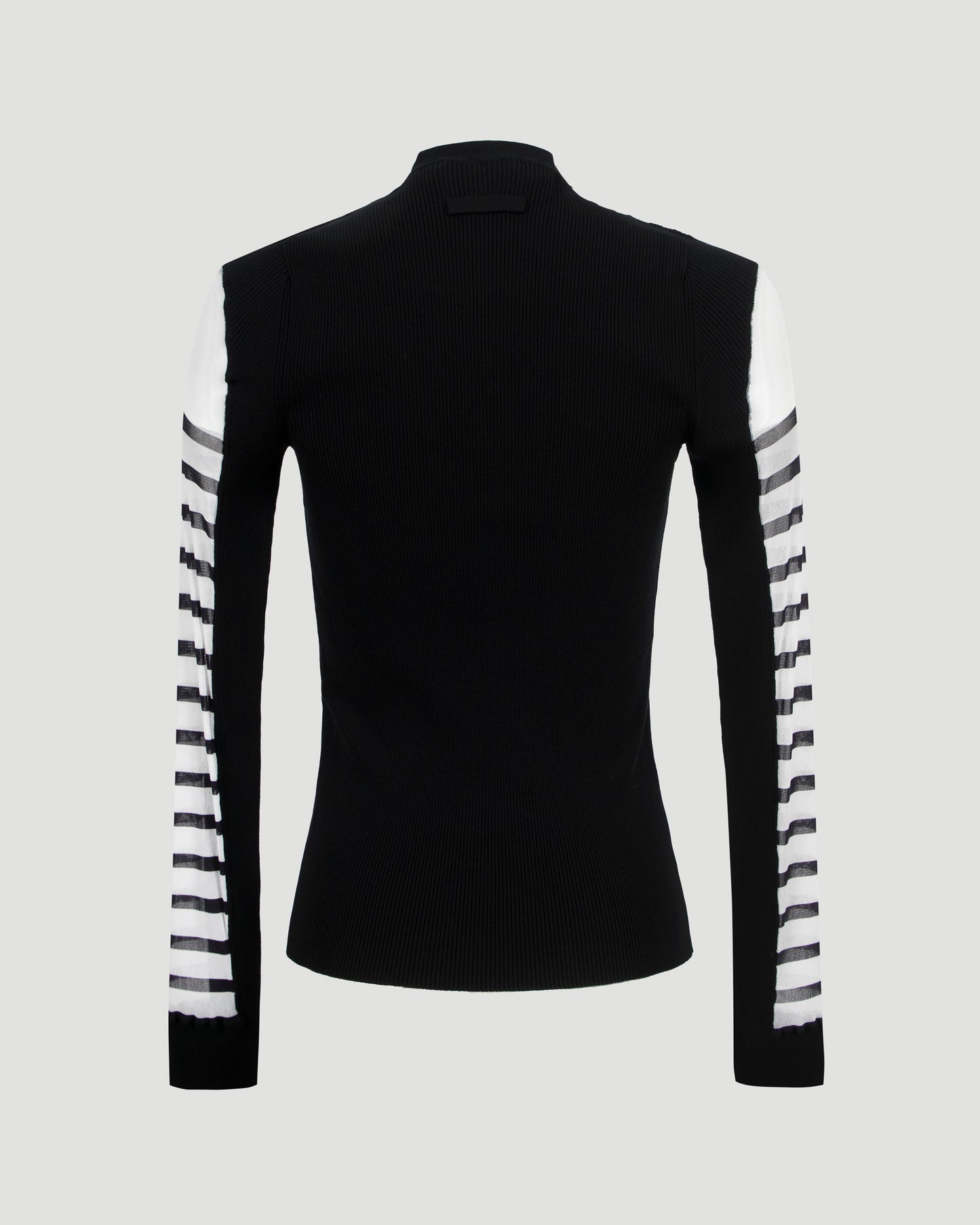 The Bi-Material Marinière Sweater