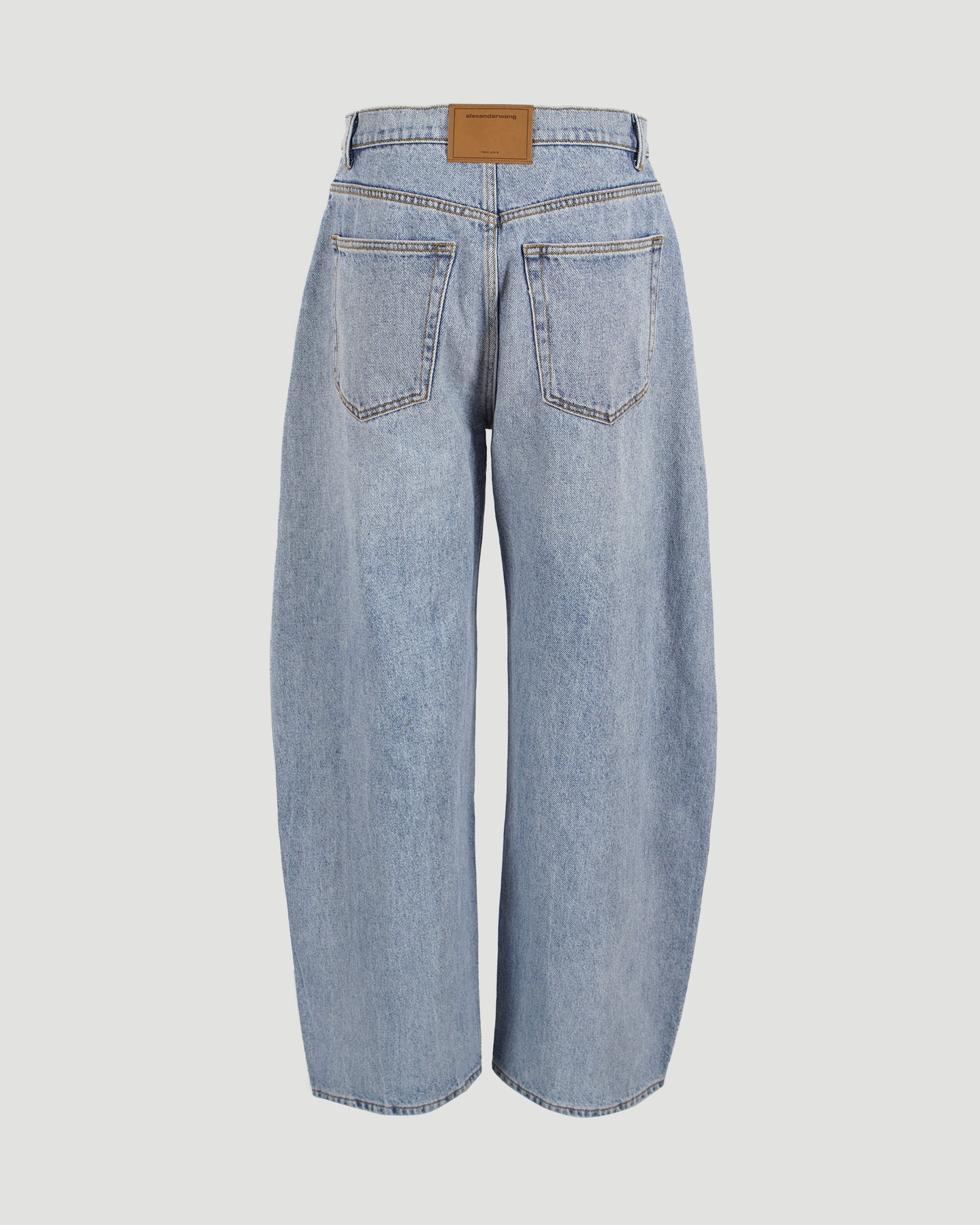 Alexander Wang Light Indigo Rounded Jeans in Blue — product photo 2