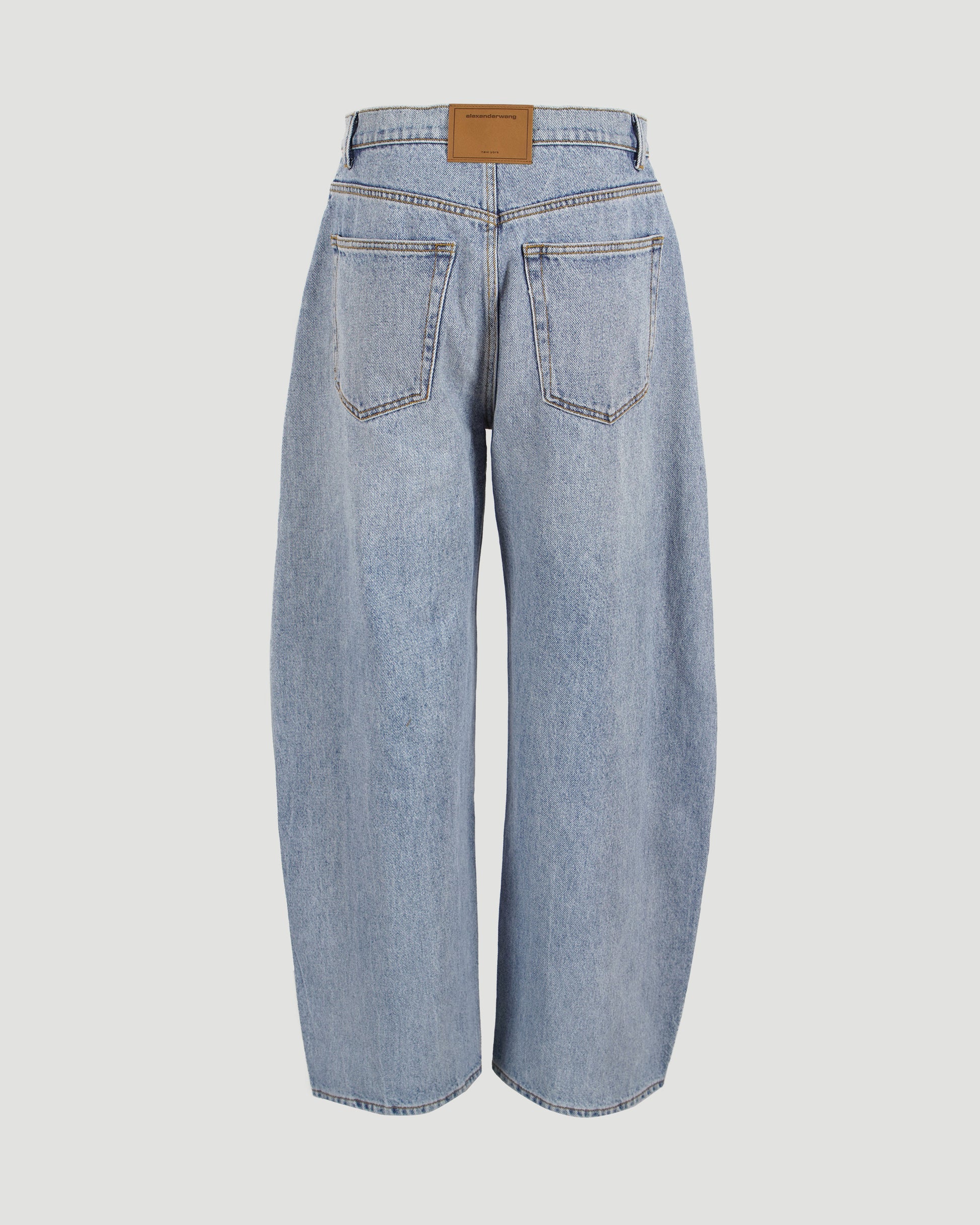 Alexander Wang Light Indigo Rounded Jeans in Blue — product photo 2