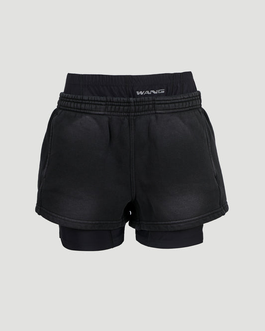 Logo-Waistband Shorts