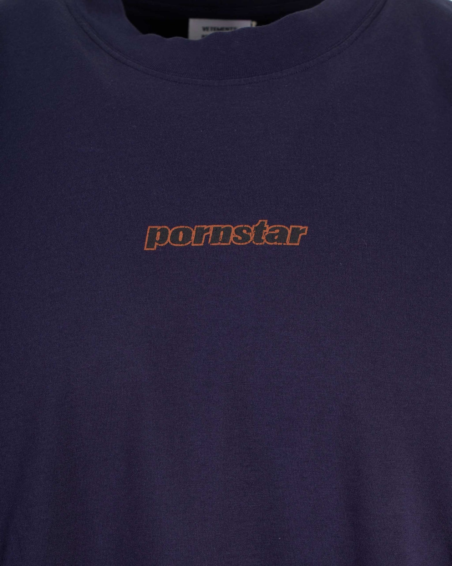 Navy Blue T-Shirt with Print