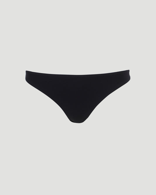 black bikini bottoms