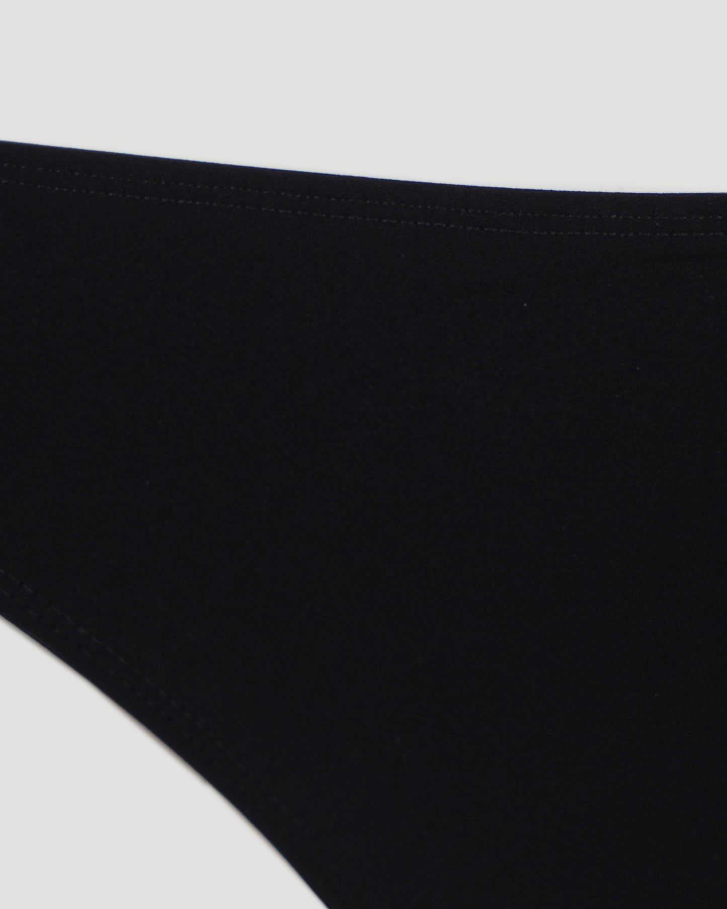 black bikini bottoms
