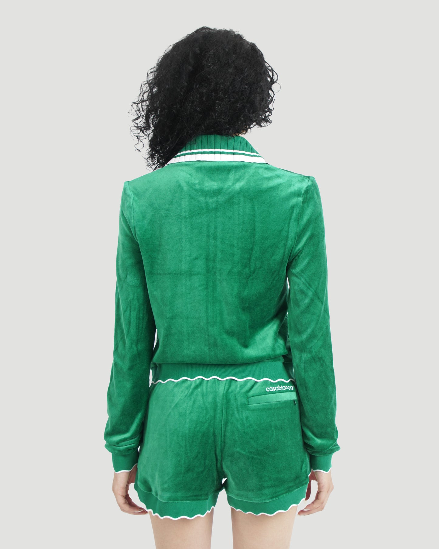 Scalloped Track Jacket