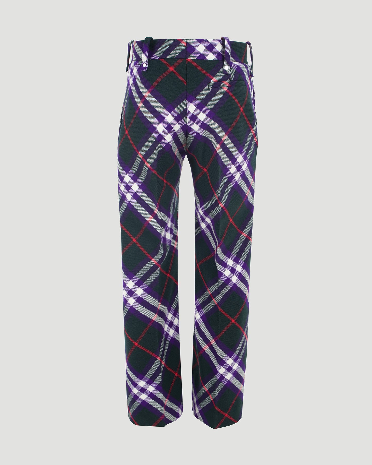 CHECK PRINT TROUSERS