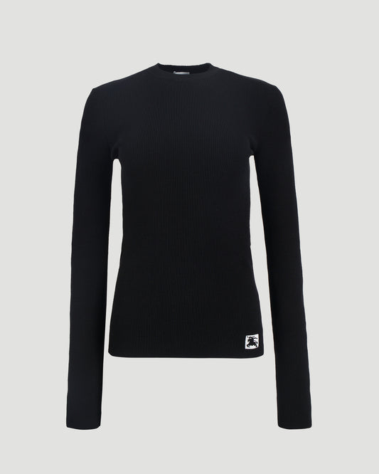 EKD ribbed wool jumper