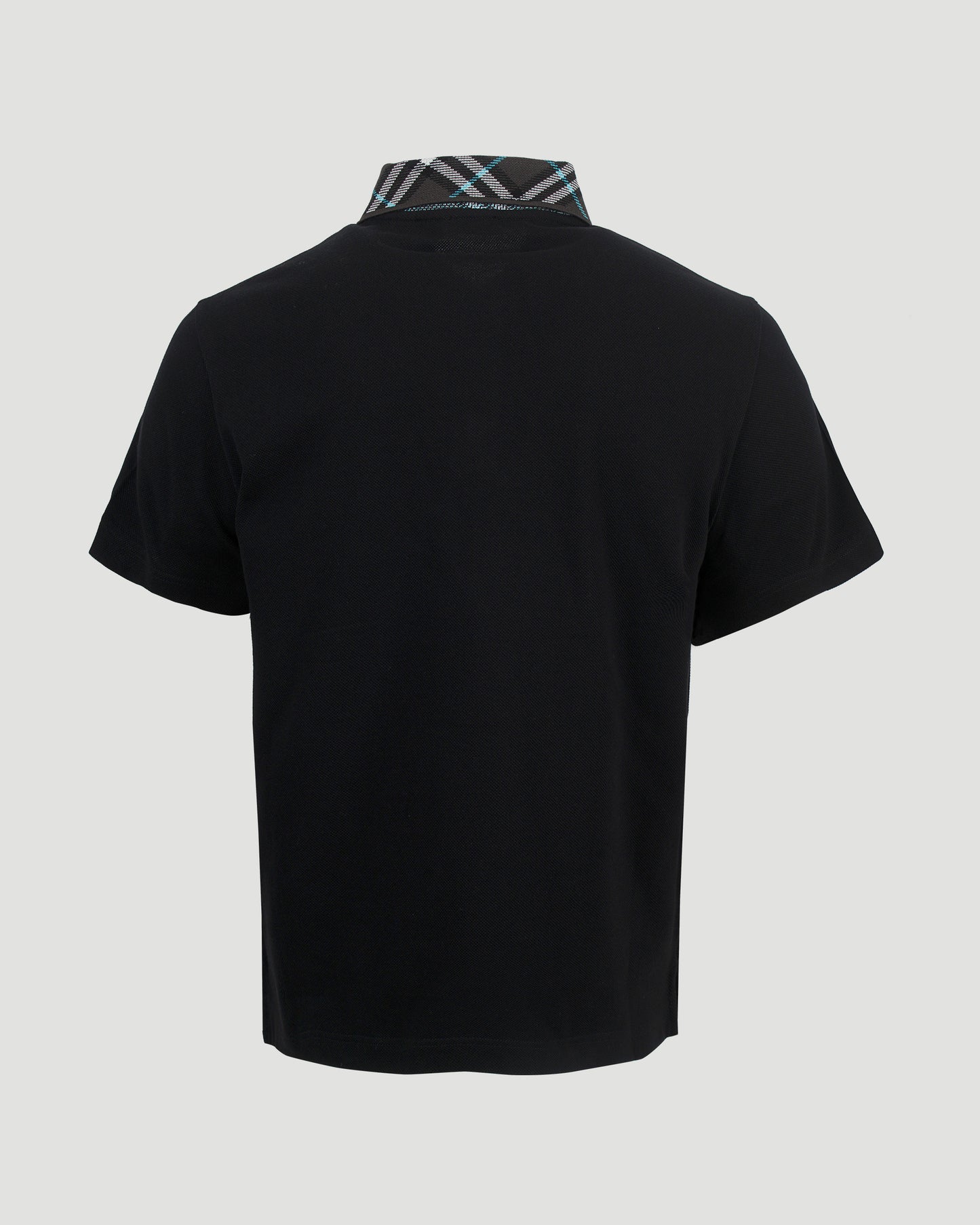 Cotton Polo Shirt in Black