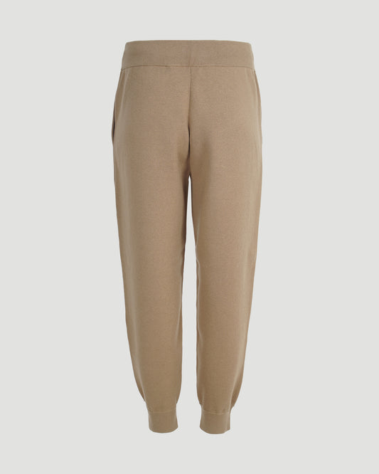 Cashmere Cotton Blend Jogging Pants