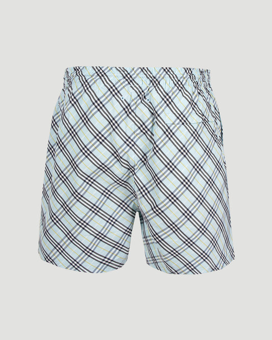 Check Swim Shorts in Breeze