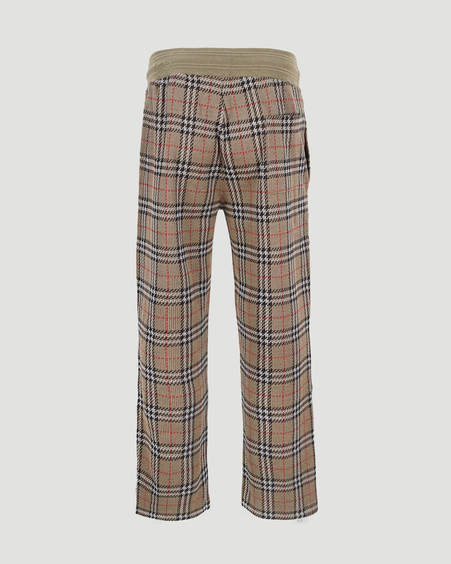 Check Jacquard Trousers
