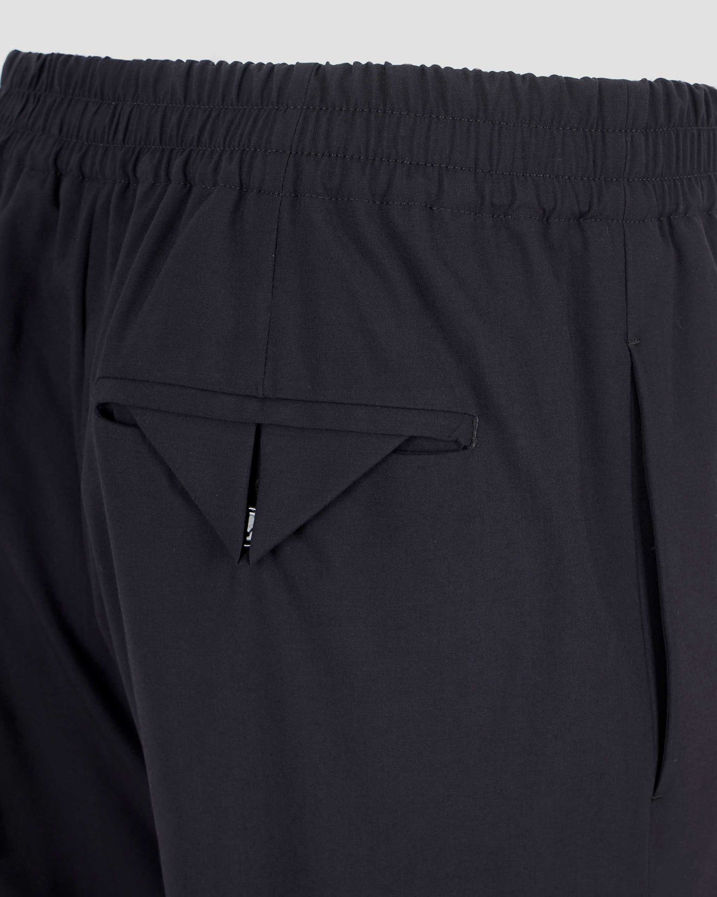 Fine Wool Trousers in Midnight Blue