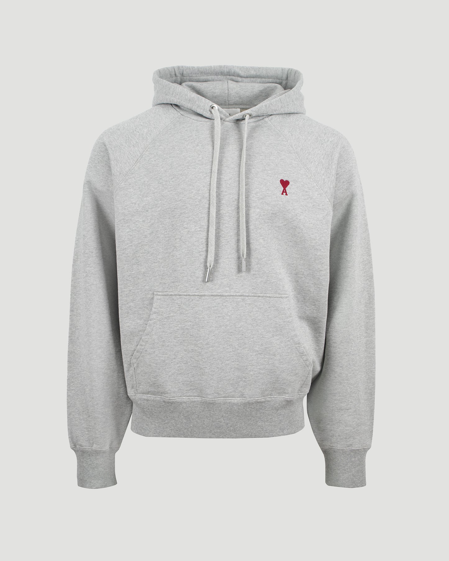 GREY HOODIE WITH LOGO