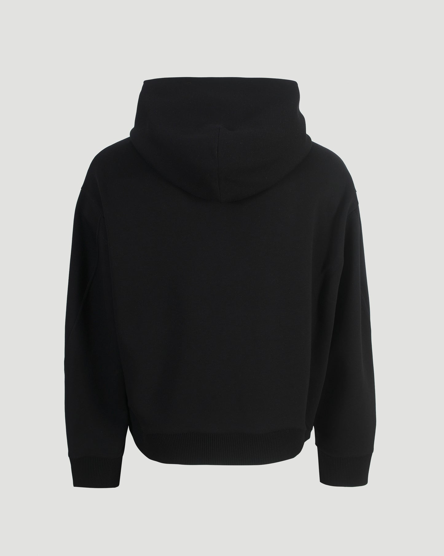 Couture Seam Zipped Hoodie in Scuba