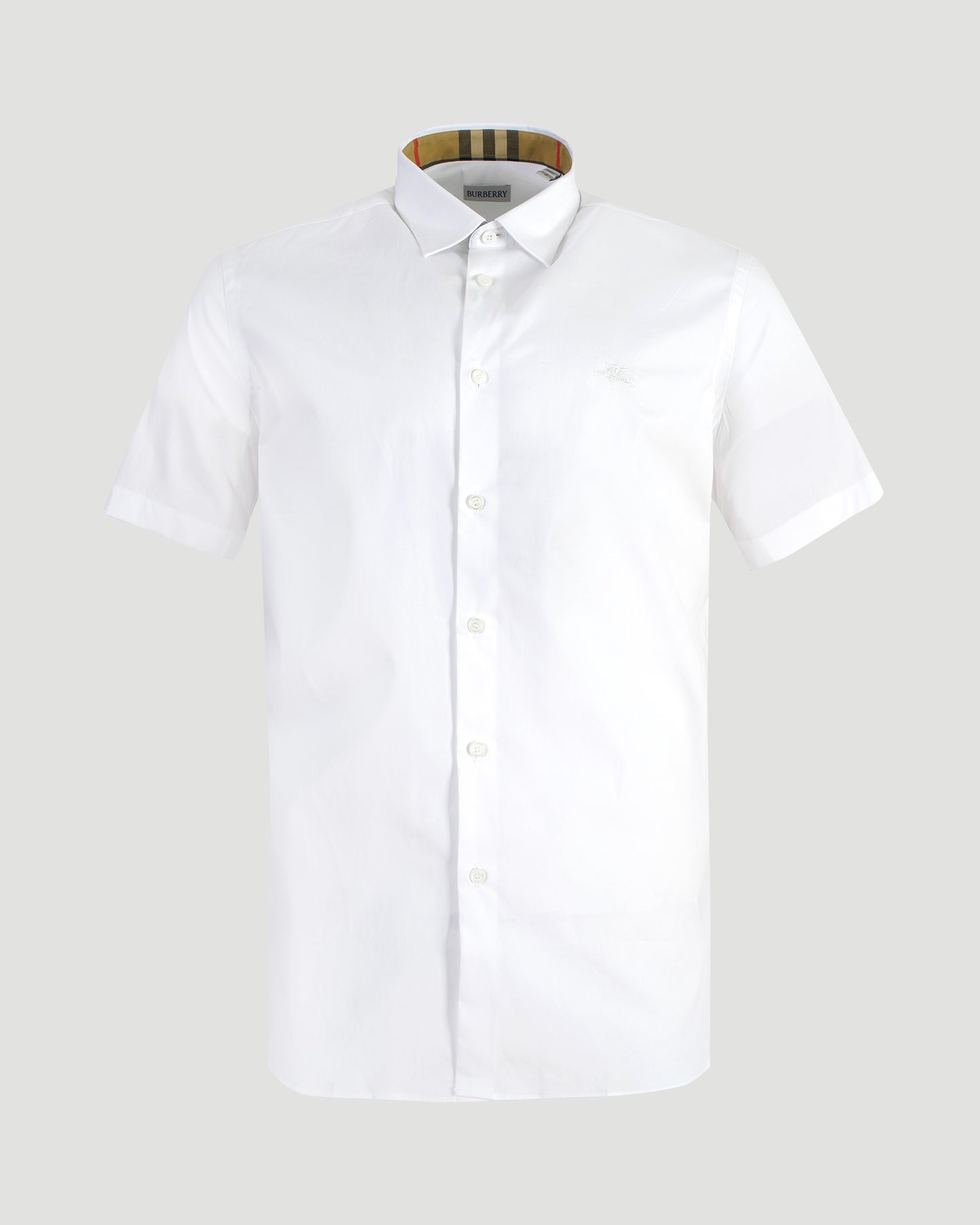 Slim Fit Stretch Cotton Shirt