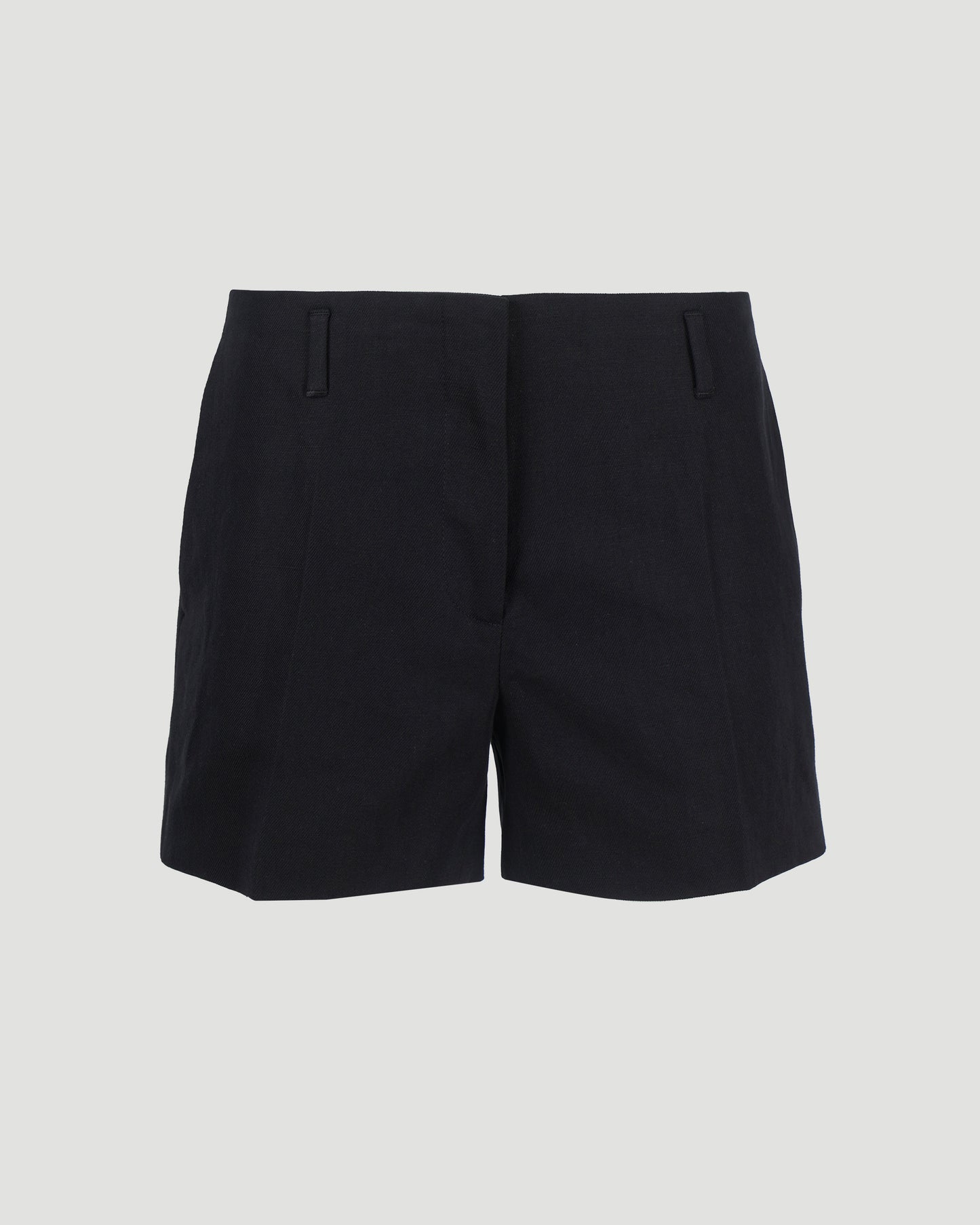 High-Rise Shorts in Black