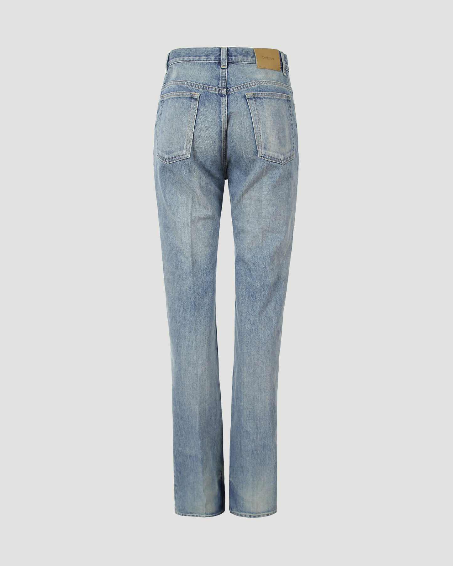 Straight Jeans in Benjamin Blue Denim