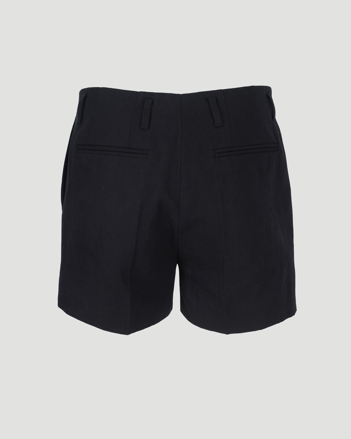 High-Rise Shorts in Black