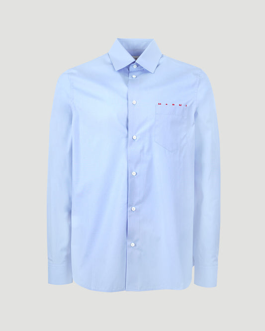 cotton shirt in blue