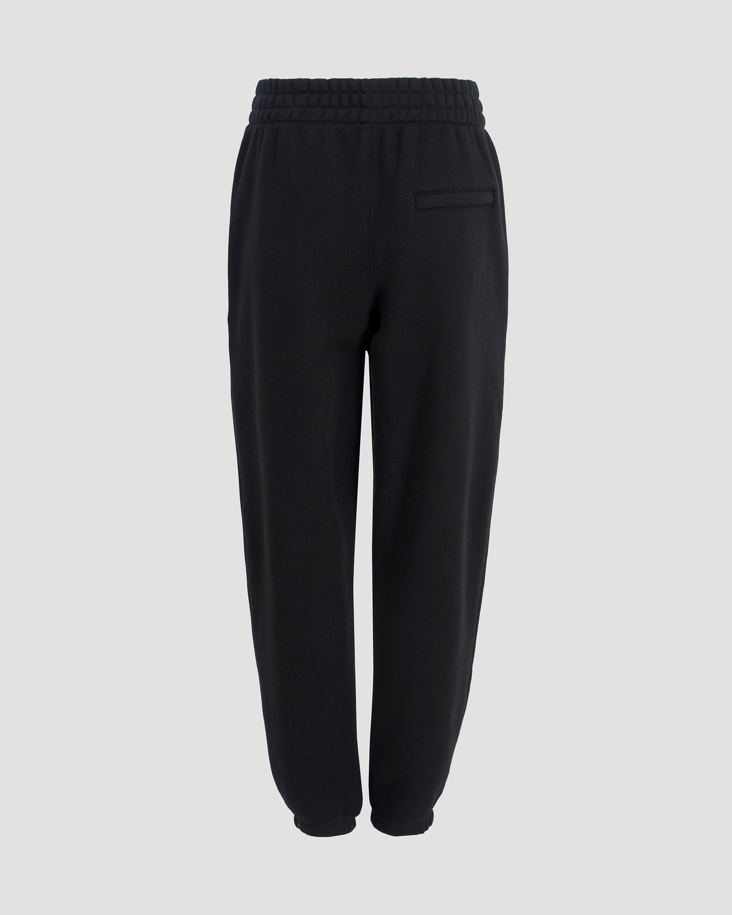 STACKED LOGO SWEATPANTS IN BLACK