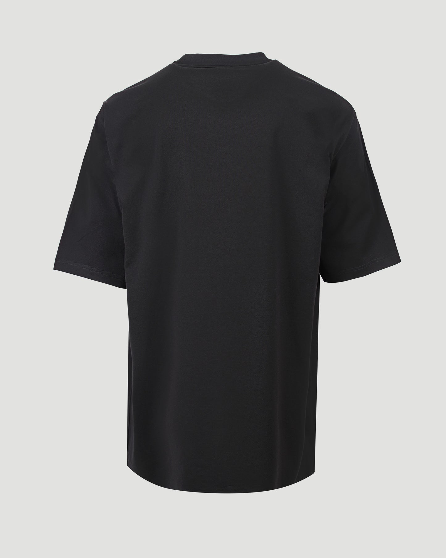 Boxy Short Sleeve T-Shirt in Black