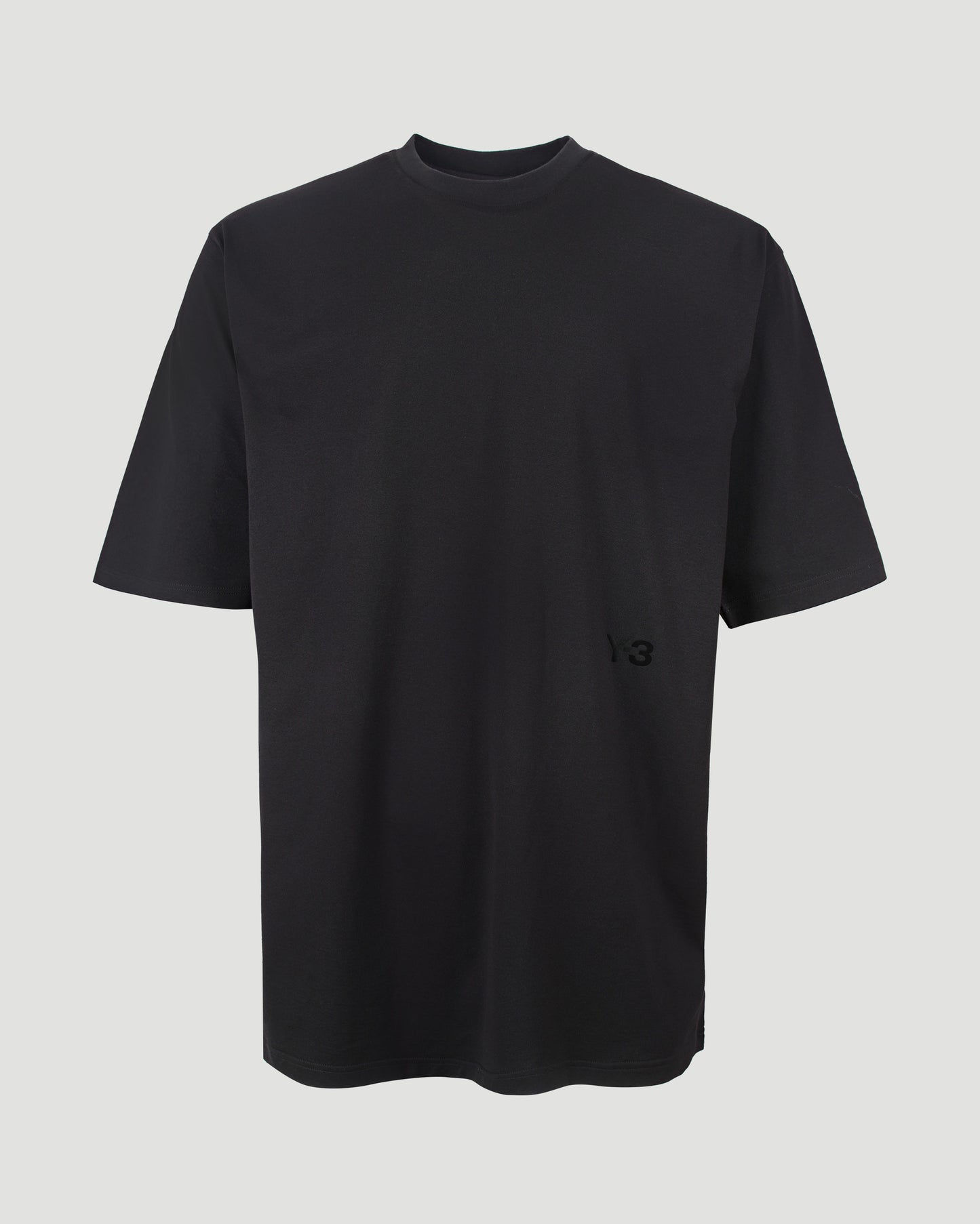 Boxy Short Sleeve T-Shirt in Black