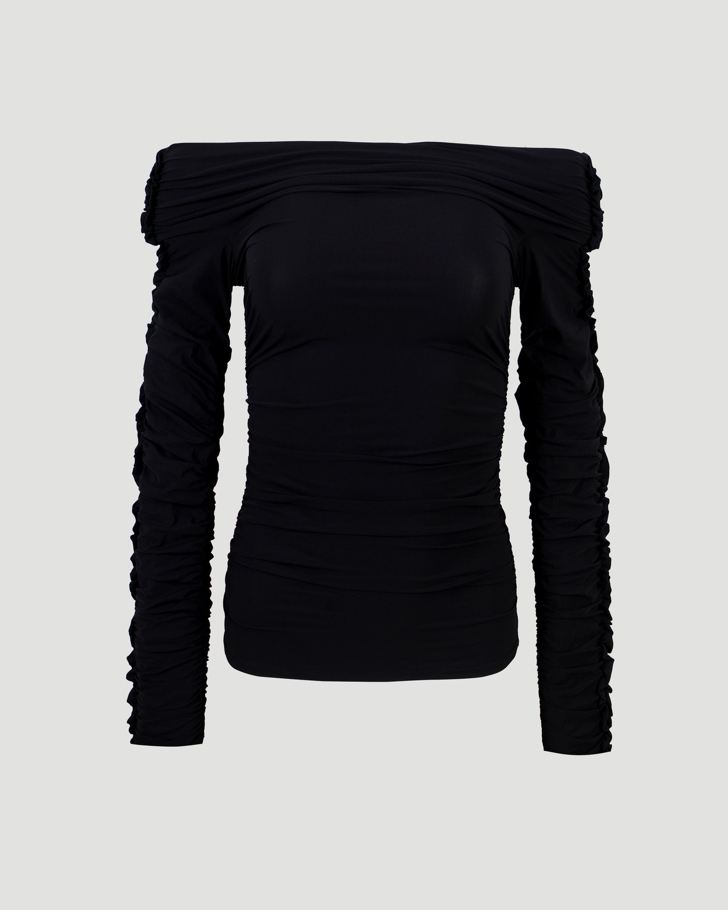 EILEEN TOP IN DEEP BLACK