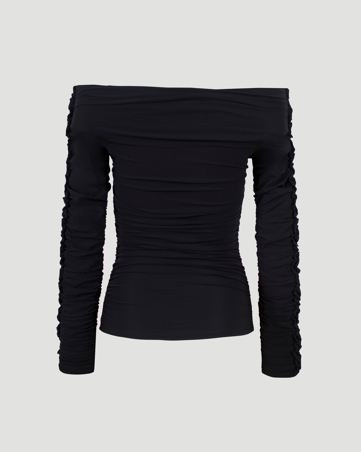 EILEEN TOP IN DEEP BLACK