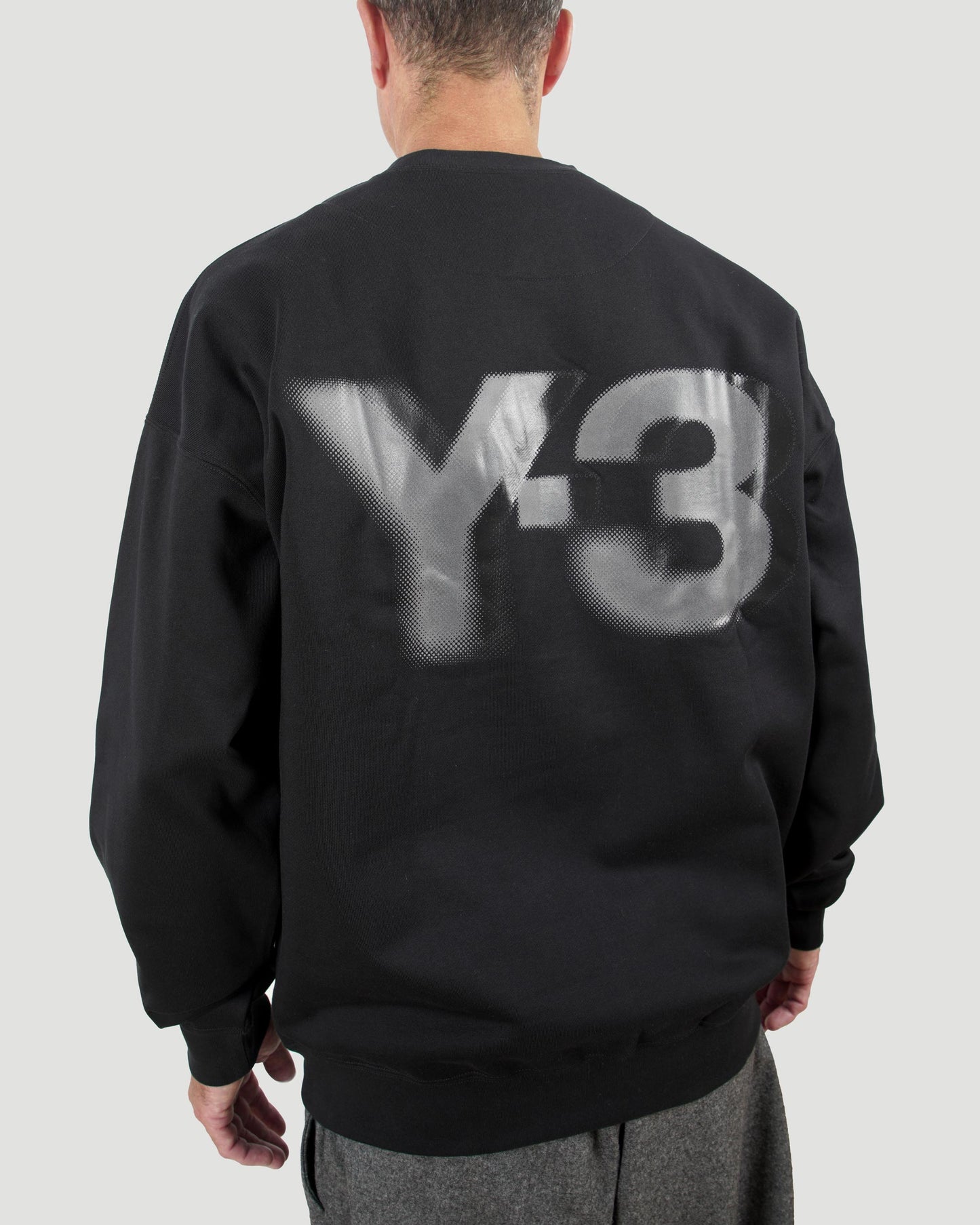 Logo Crew Sweatshirt in Black