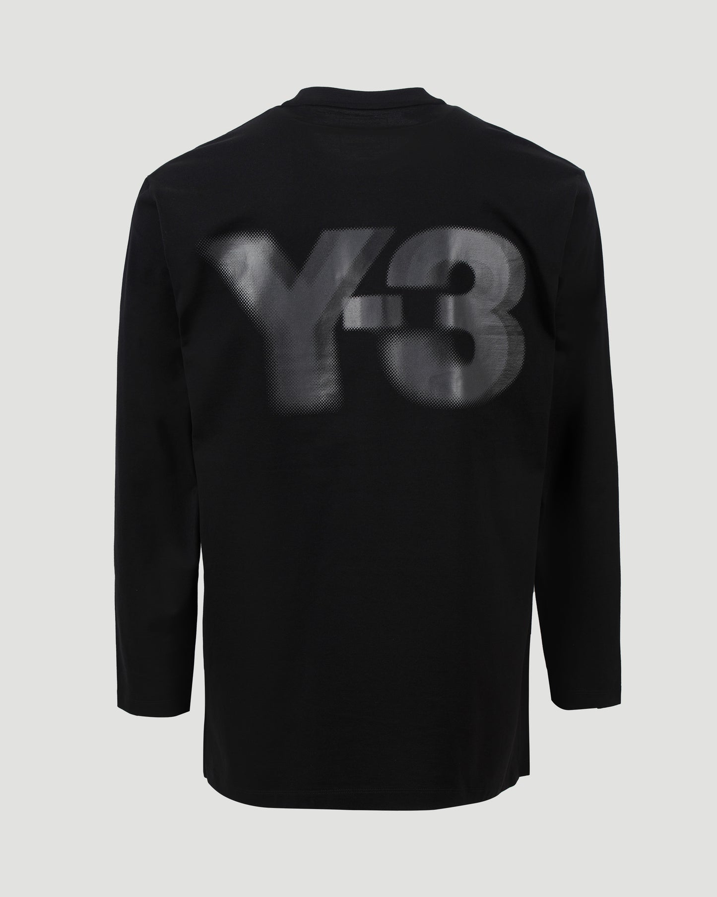 Logo Long Sleeve Tee in Black