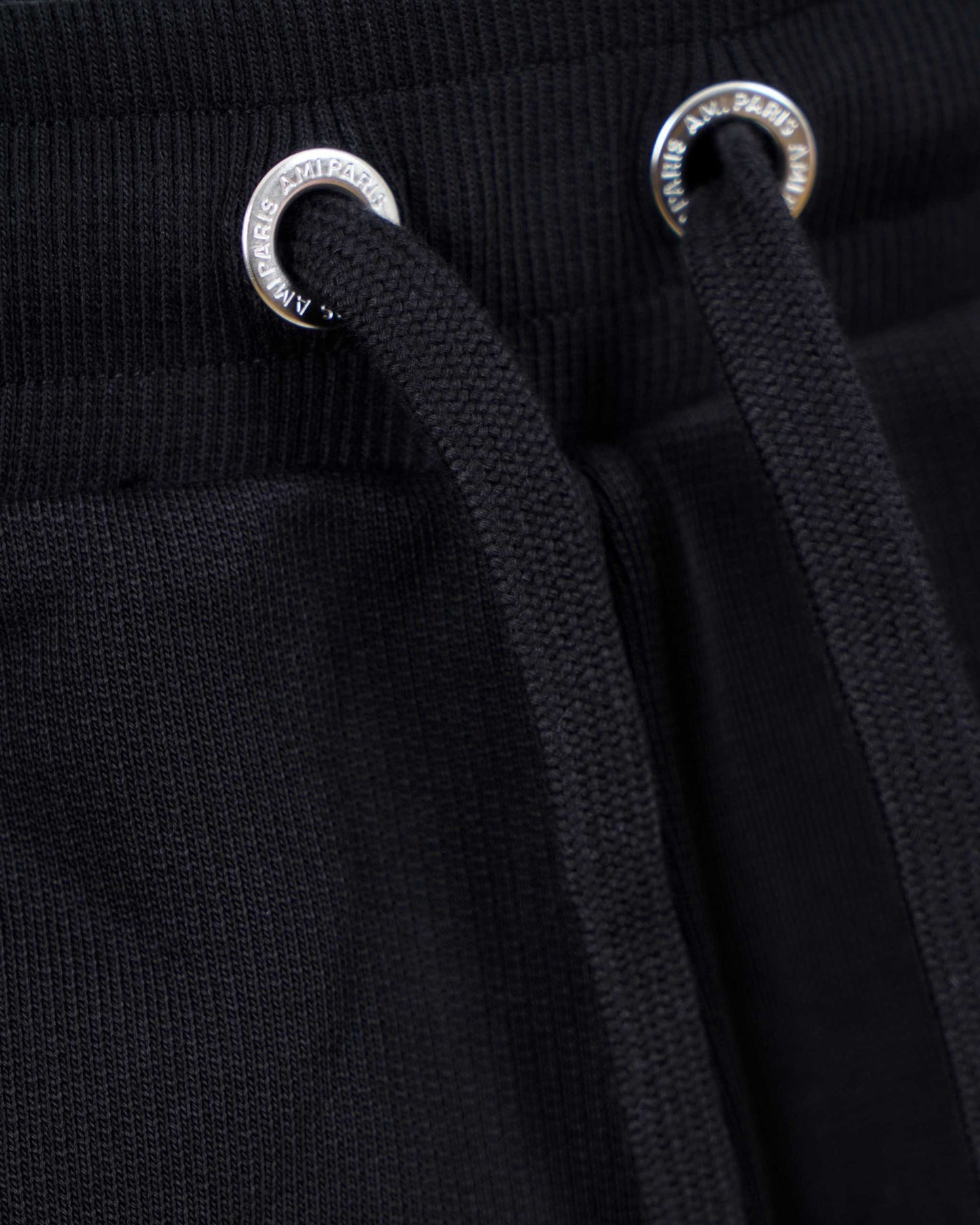 Cotton Ami de Coeur Sweatpants in Black