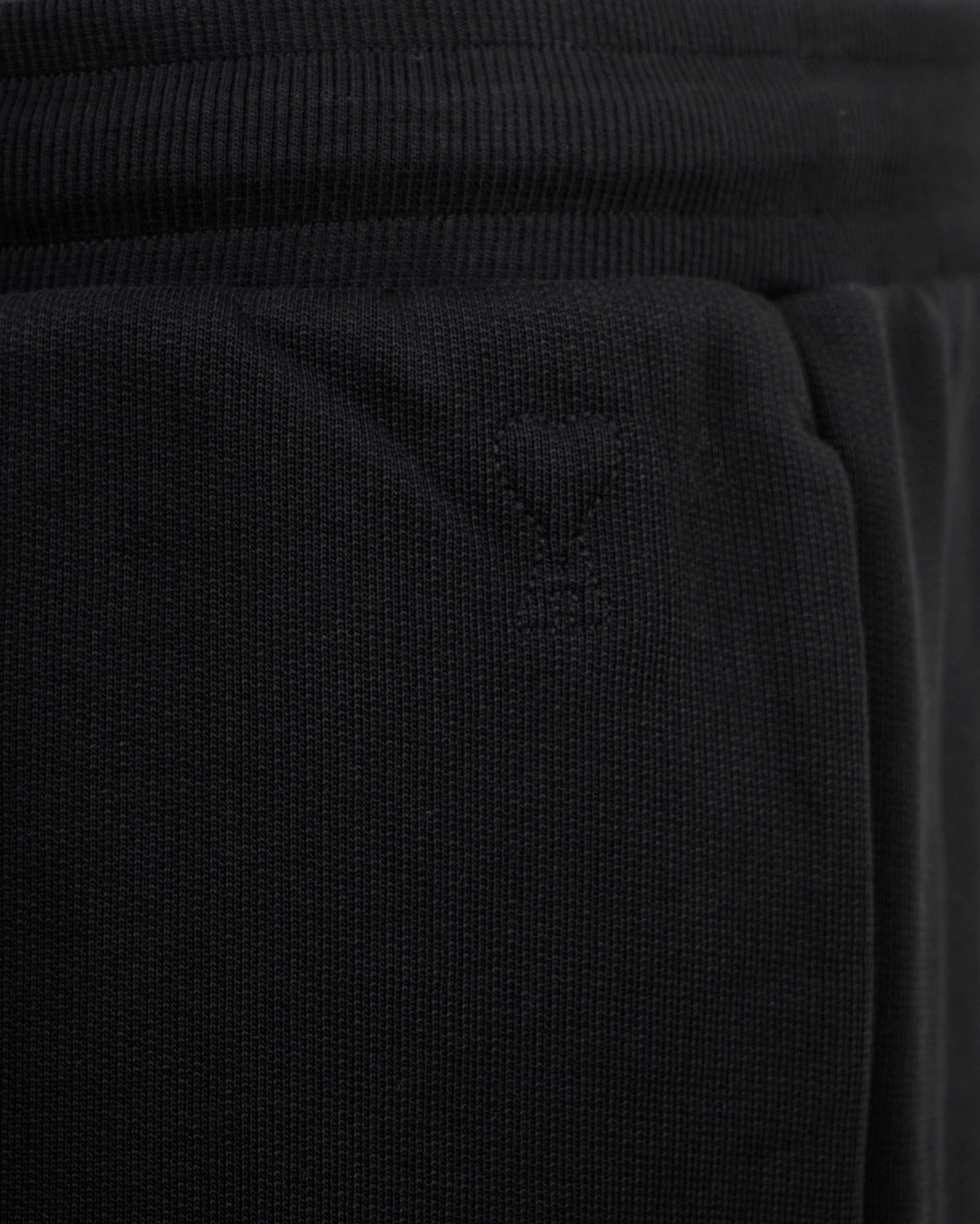 Cotton Ami de Coeur Sweatpants in Black