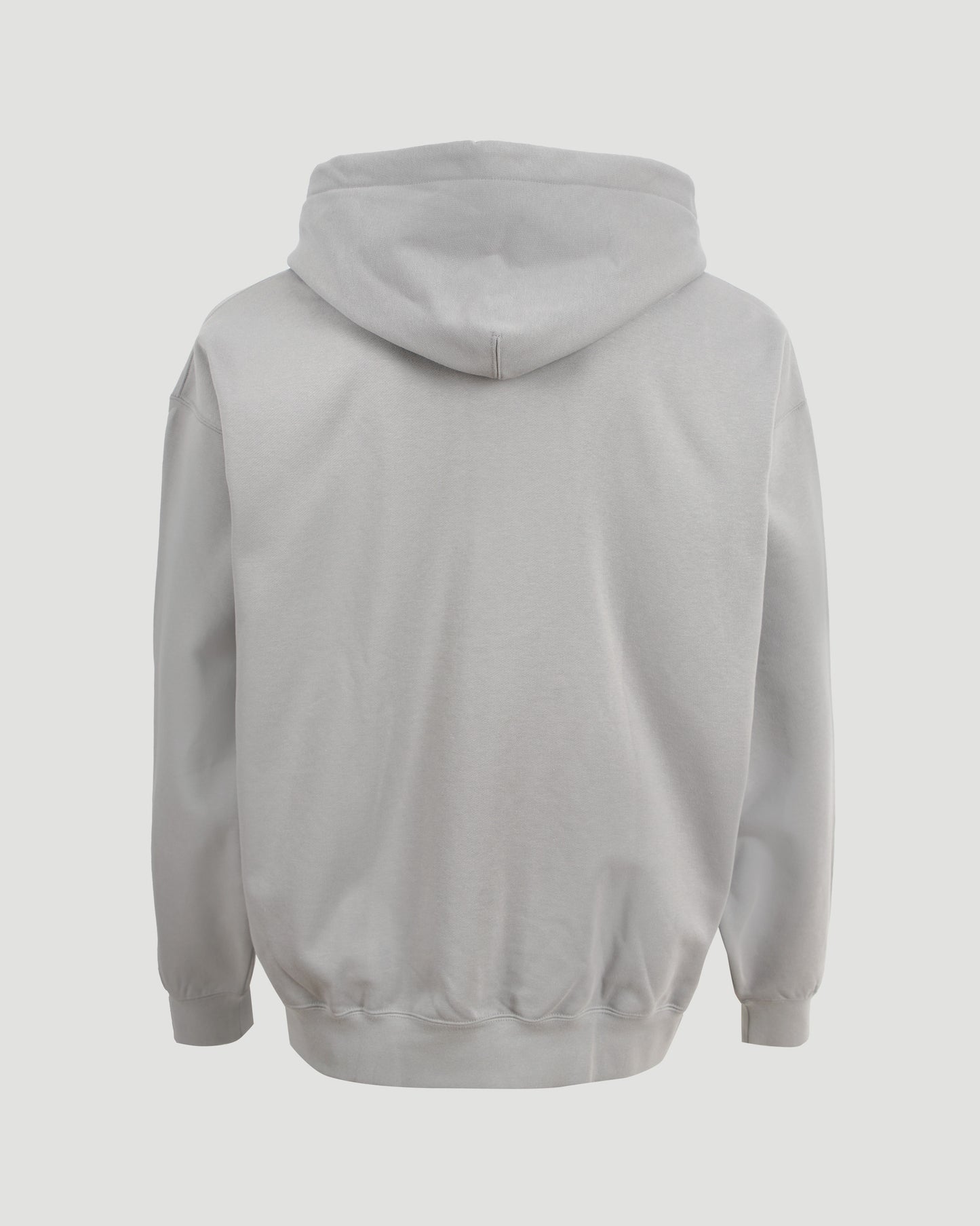 Logo Zip Hoodie in Grey