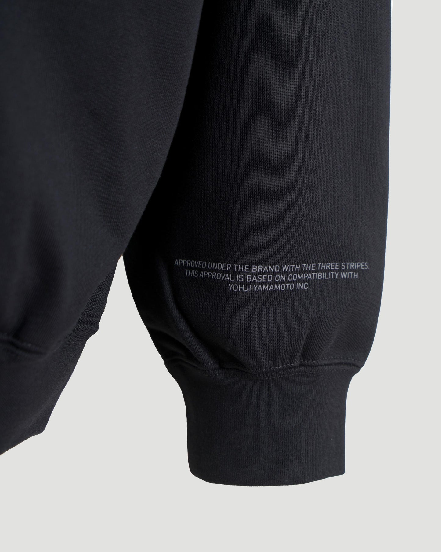 Logo Zip Hoodie in Black