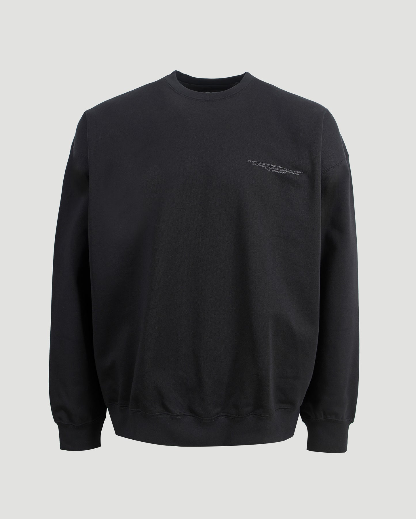 Logo Crew Sweatshirt in Black