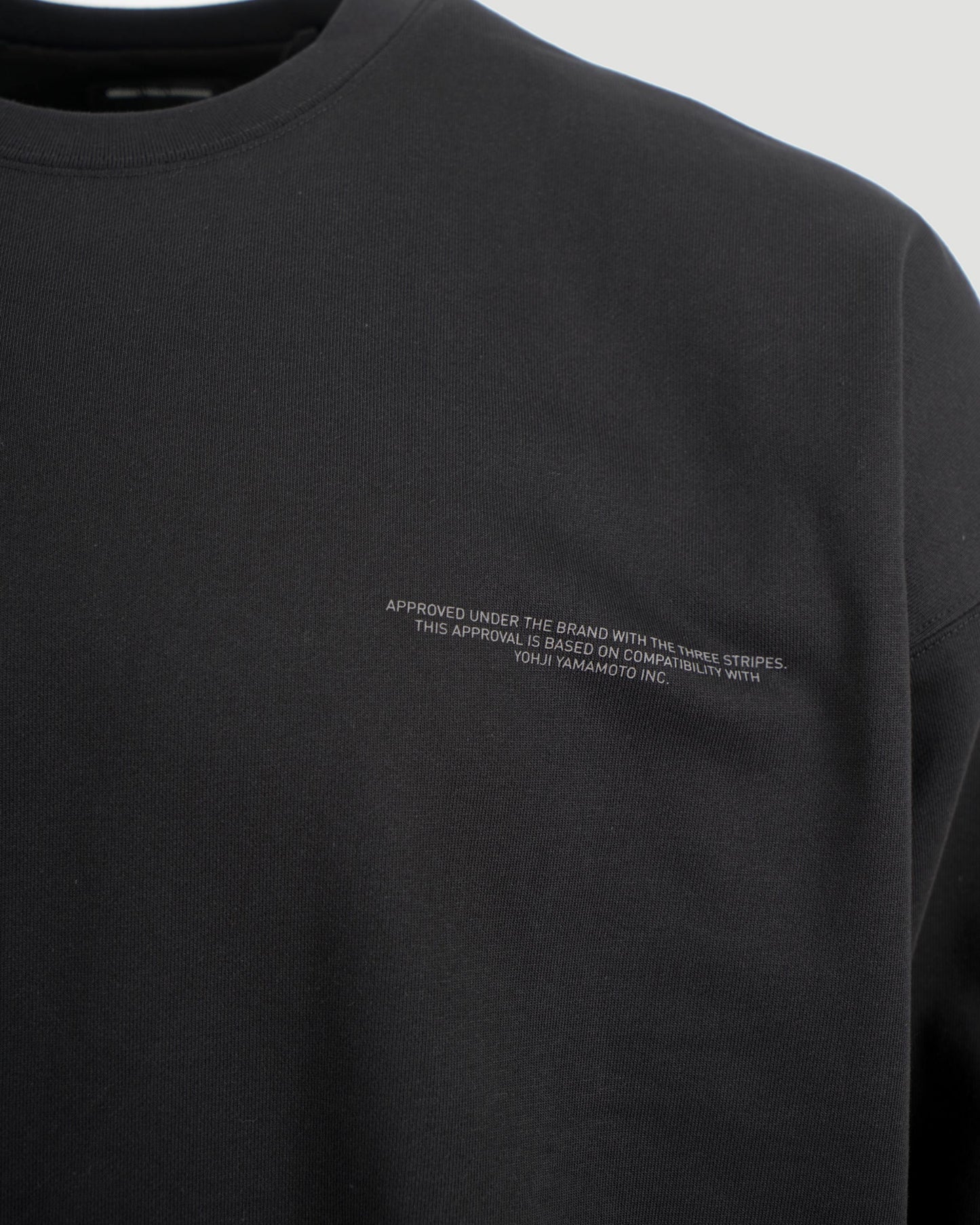 Logo Crew Sweatshirt in Black