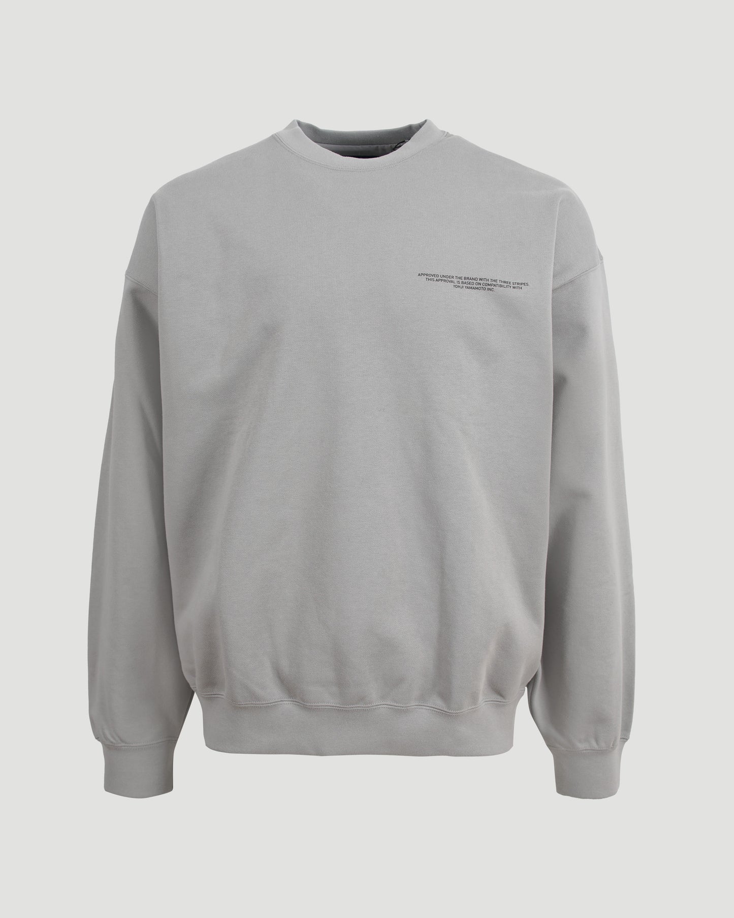 Logo Crew Sweatshirt in Grey