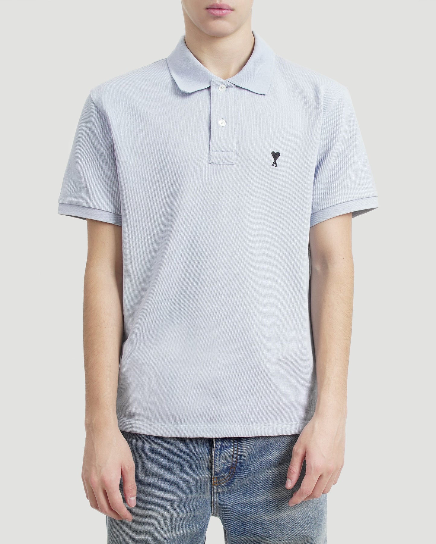 Ami de Coeur Polo Shirt in Sky Blue