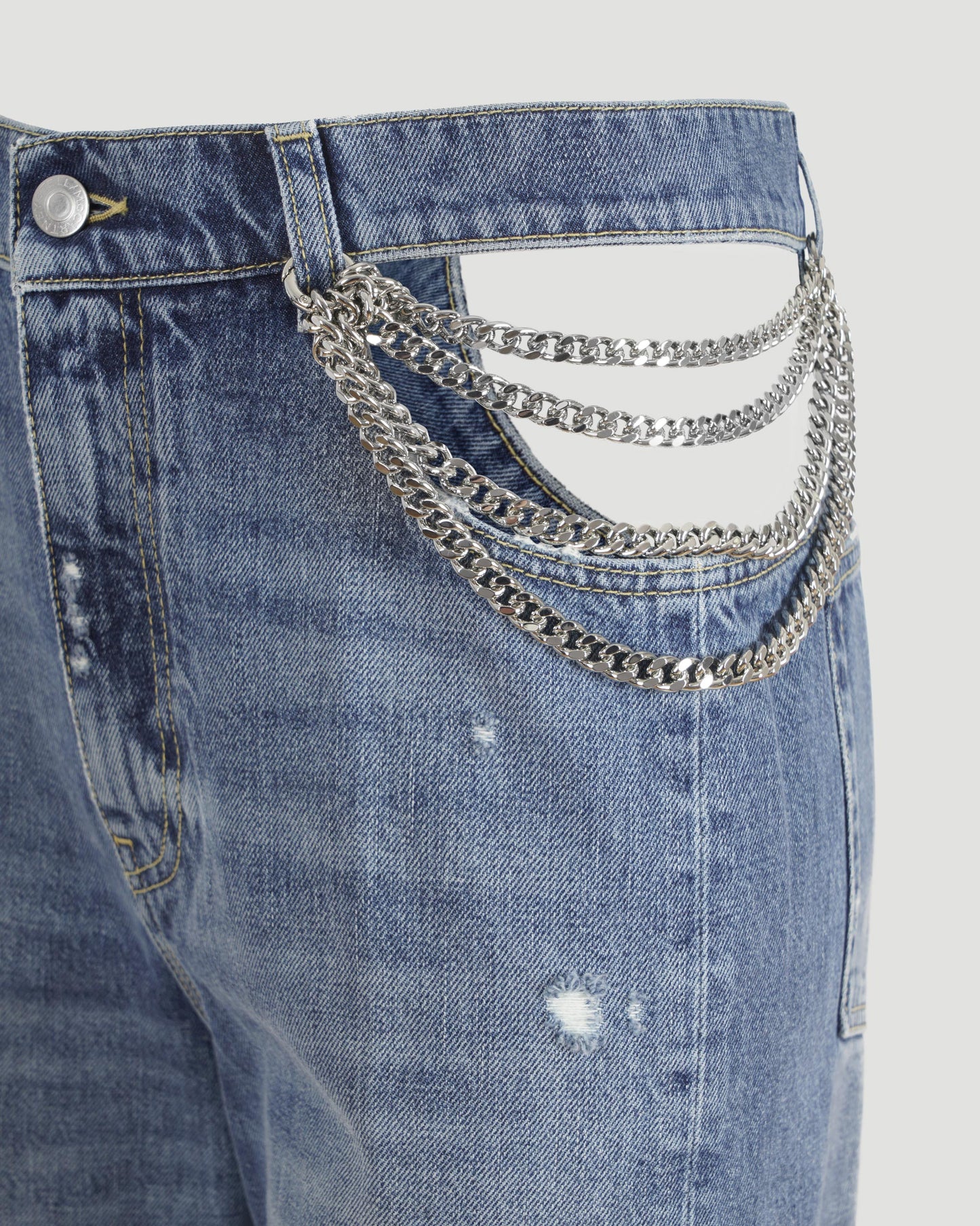 Falabella Hips Straight-Leg Jeans