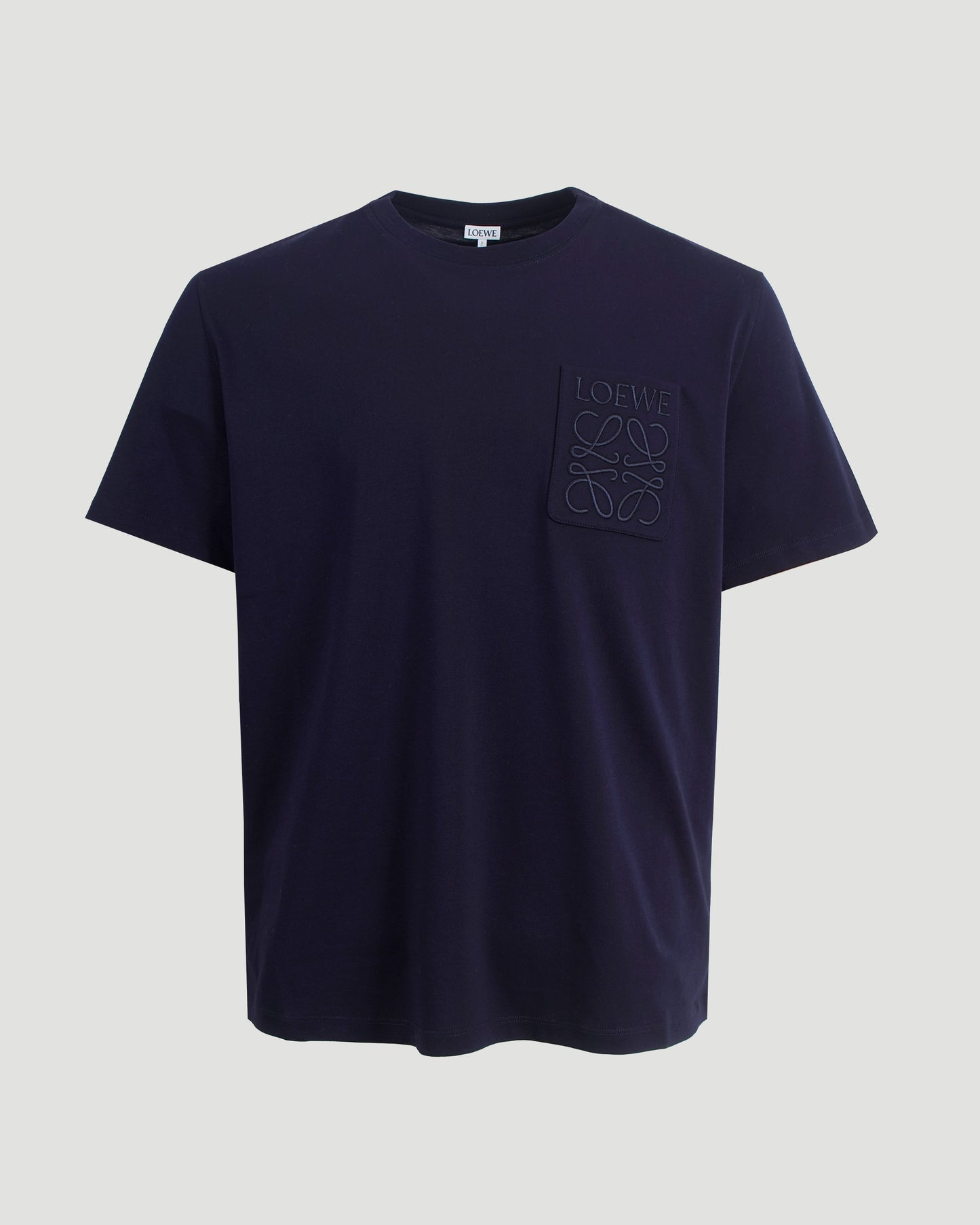 Cotton T-Shirt in Dark Navy