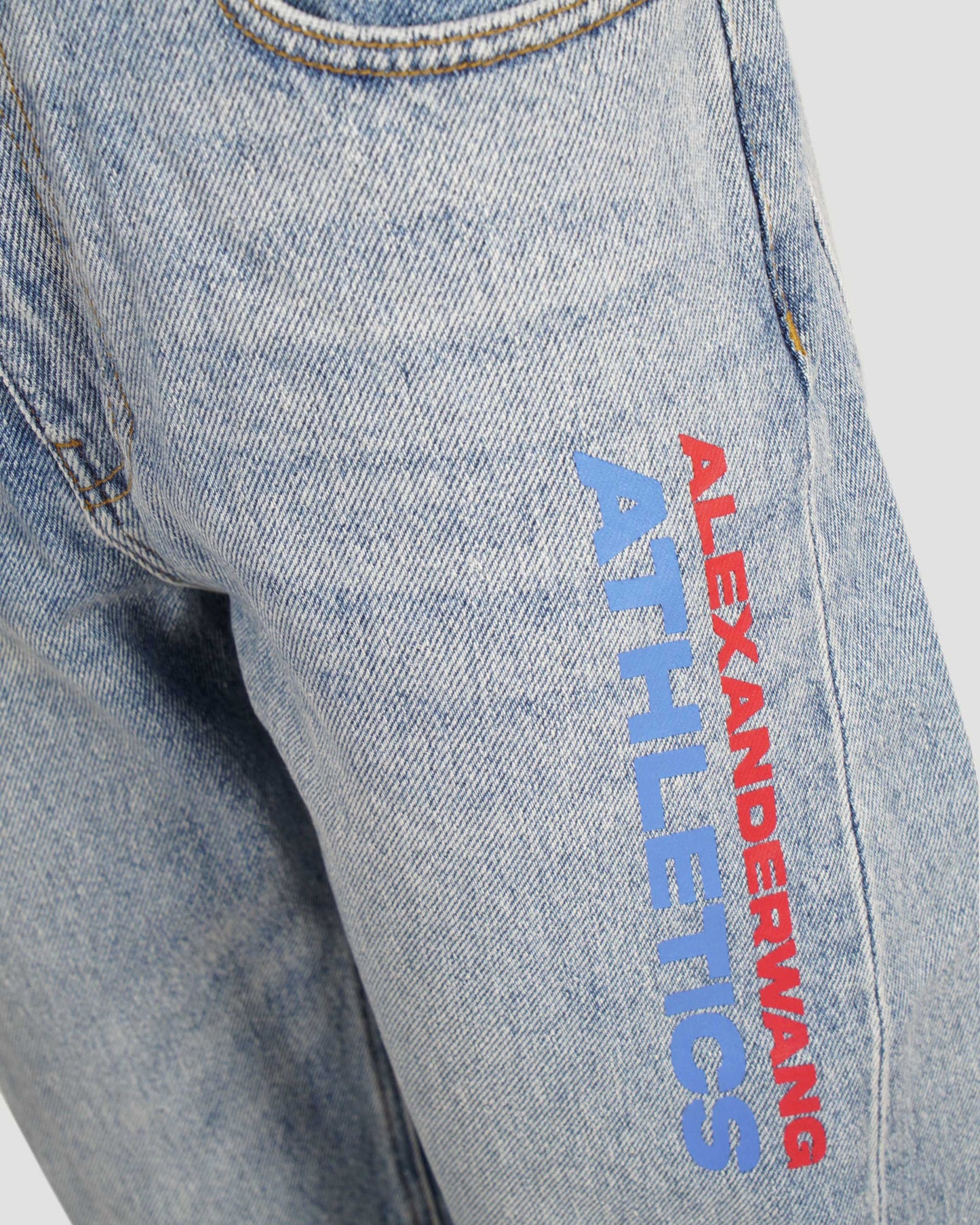 Wide-Leg Jeans With Logo