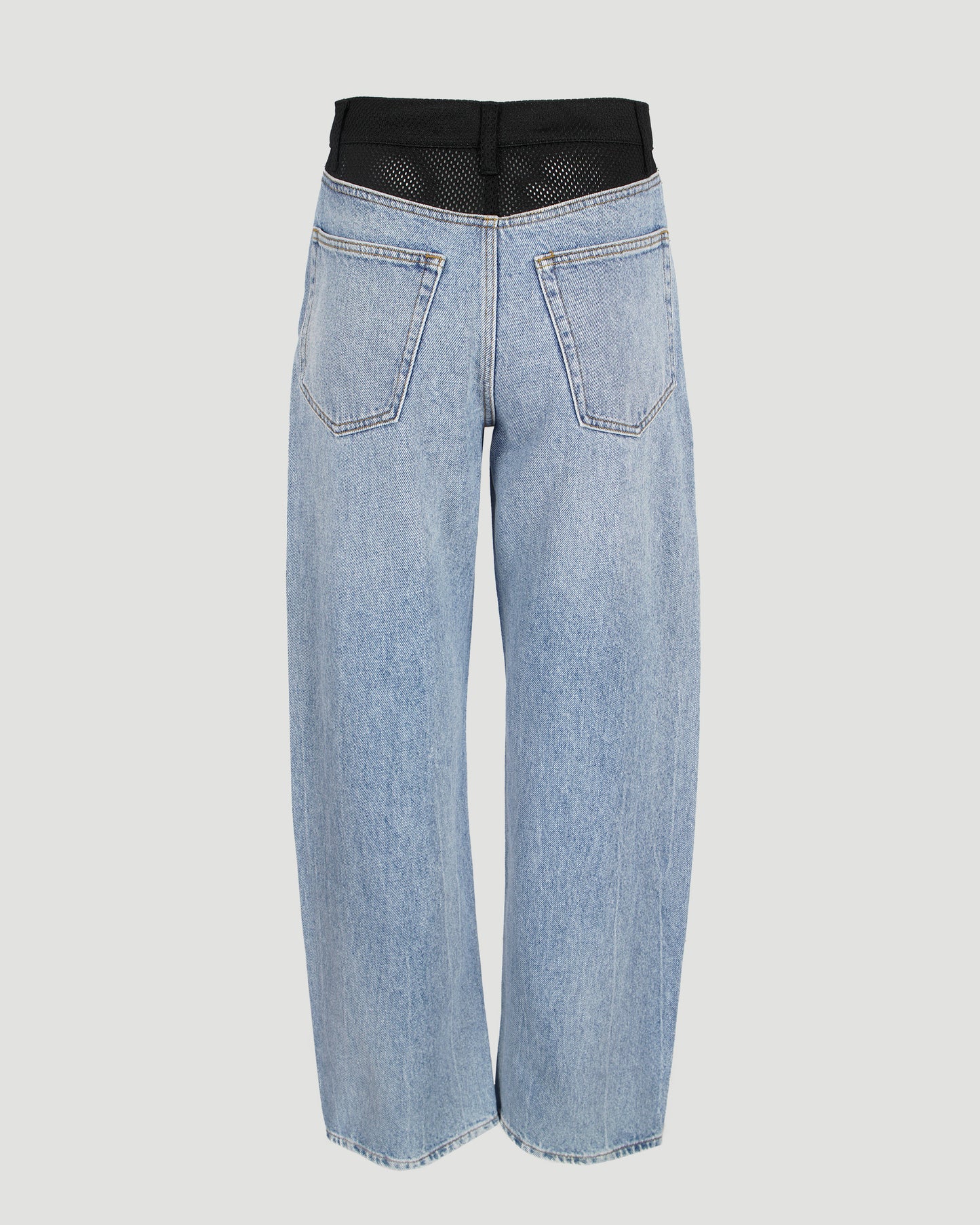 Wide-Leg Jeans With Logo