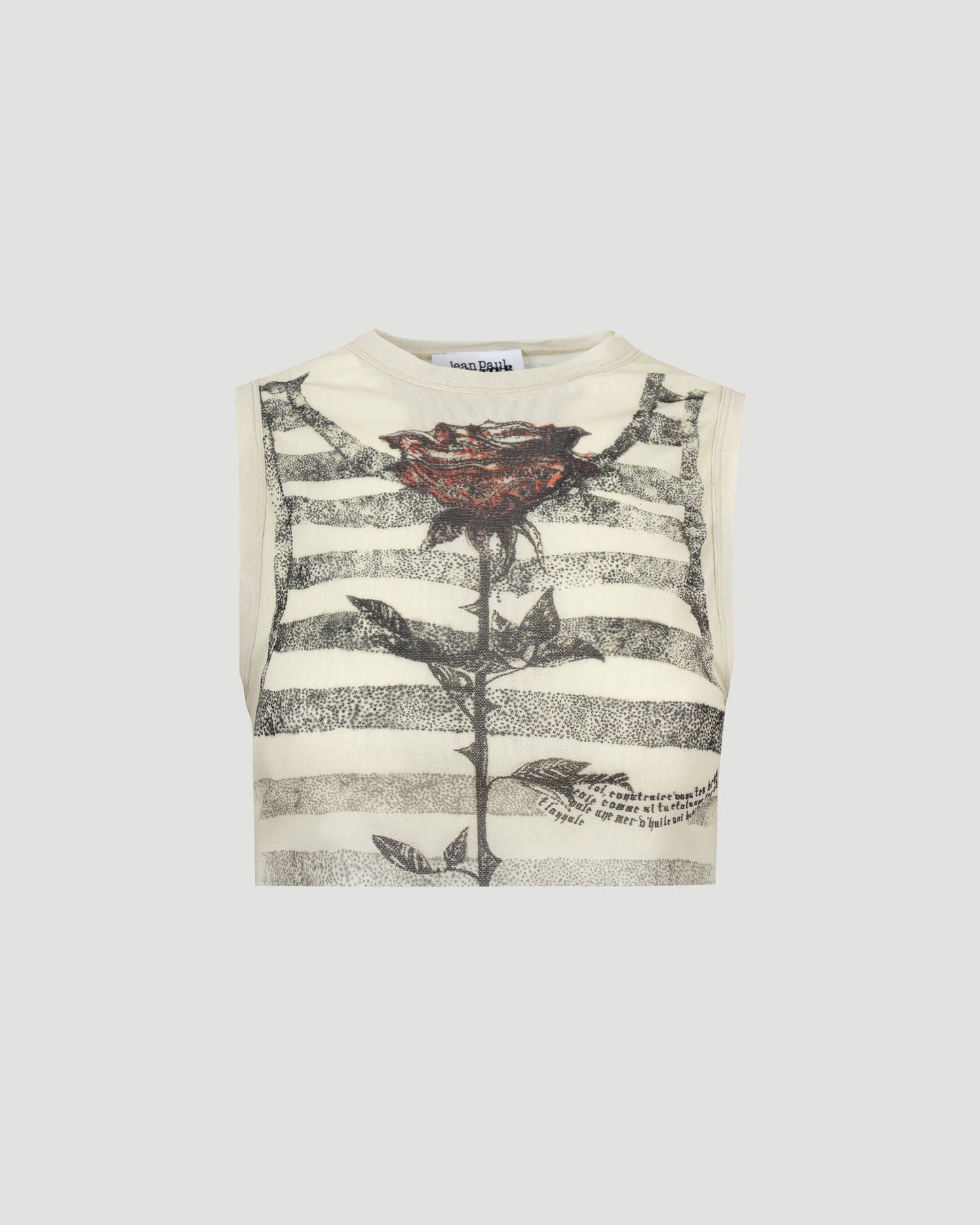 The Tattoo Mariniere Crop Top