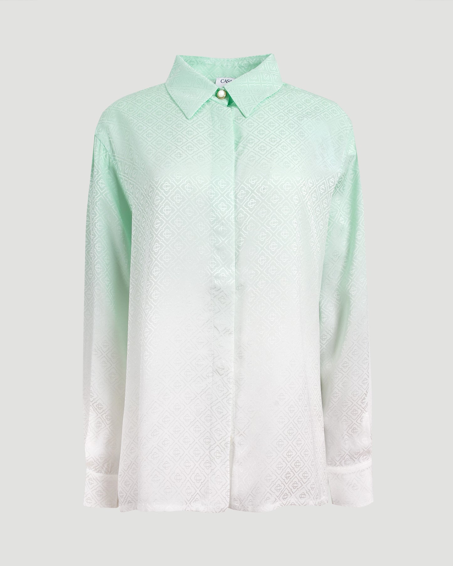 Gradient Monogram Jacquard Shirt