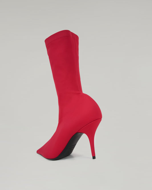 Knife Bootie in Red