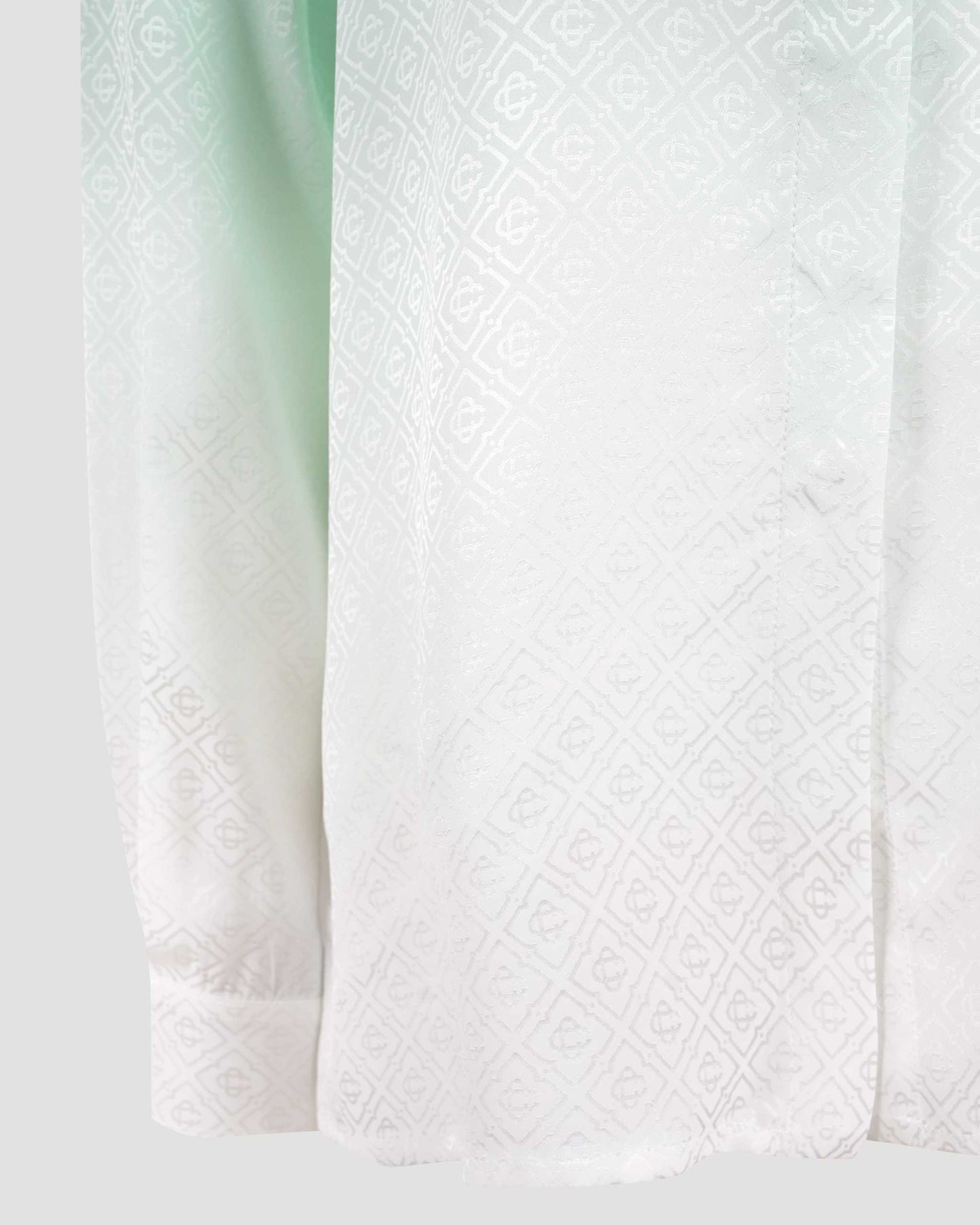 Gradient Monogram Jacquard Shirt