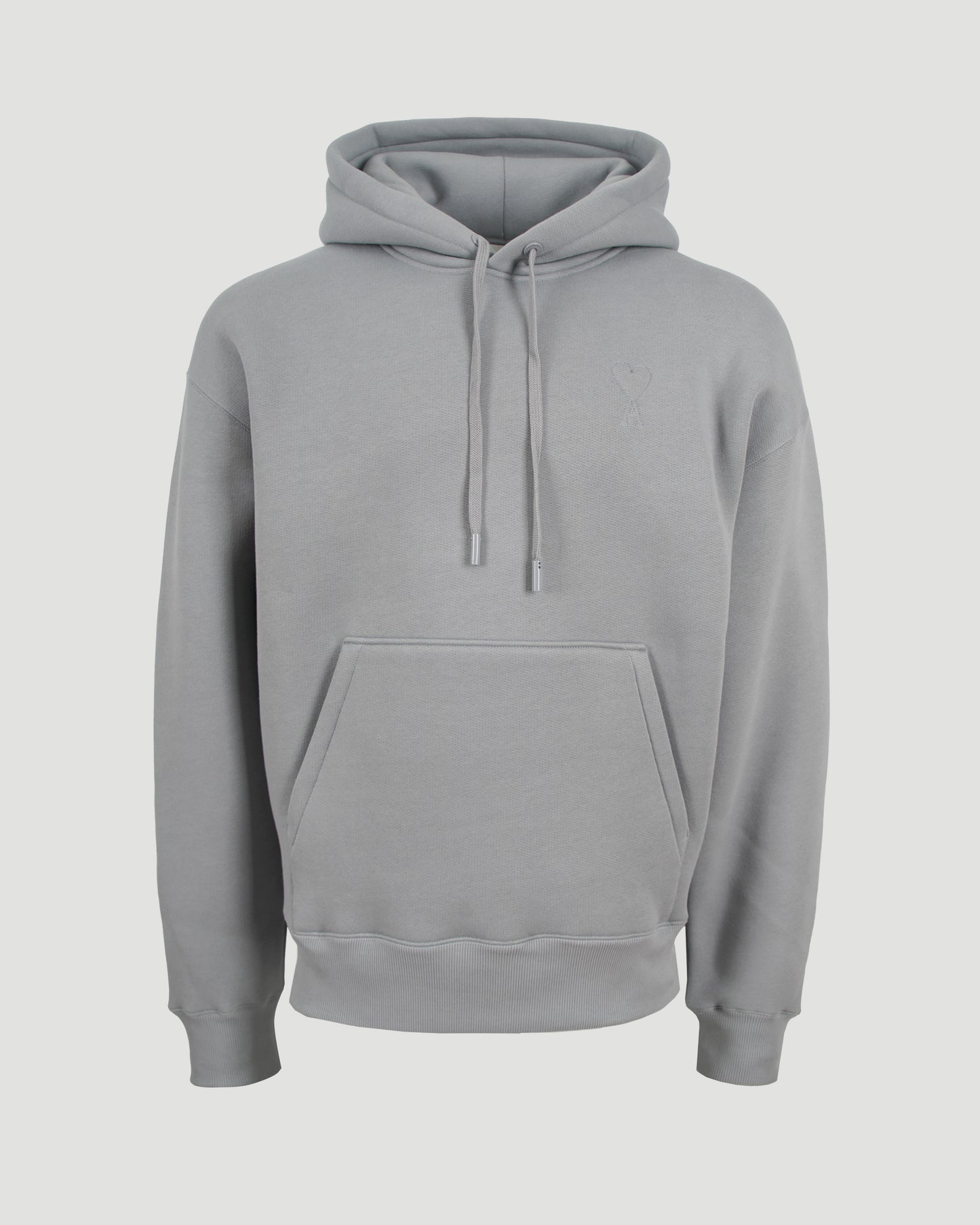 Cotton Hoodie in Grey