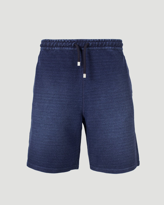 Jacquard Cotton Fleece Shorts