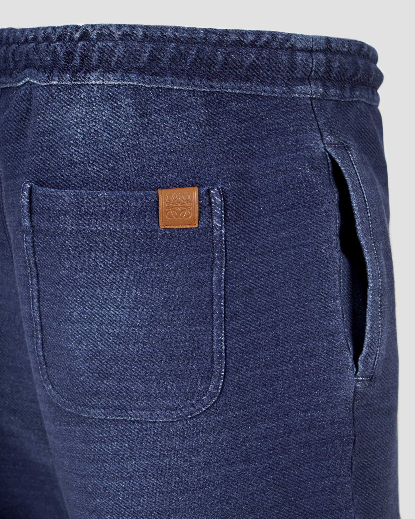 Jacquard Cotton Fleece Shorts